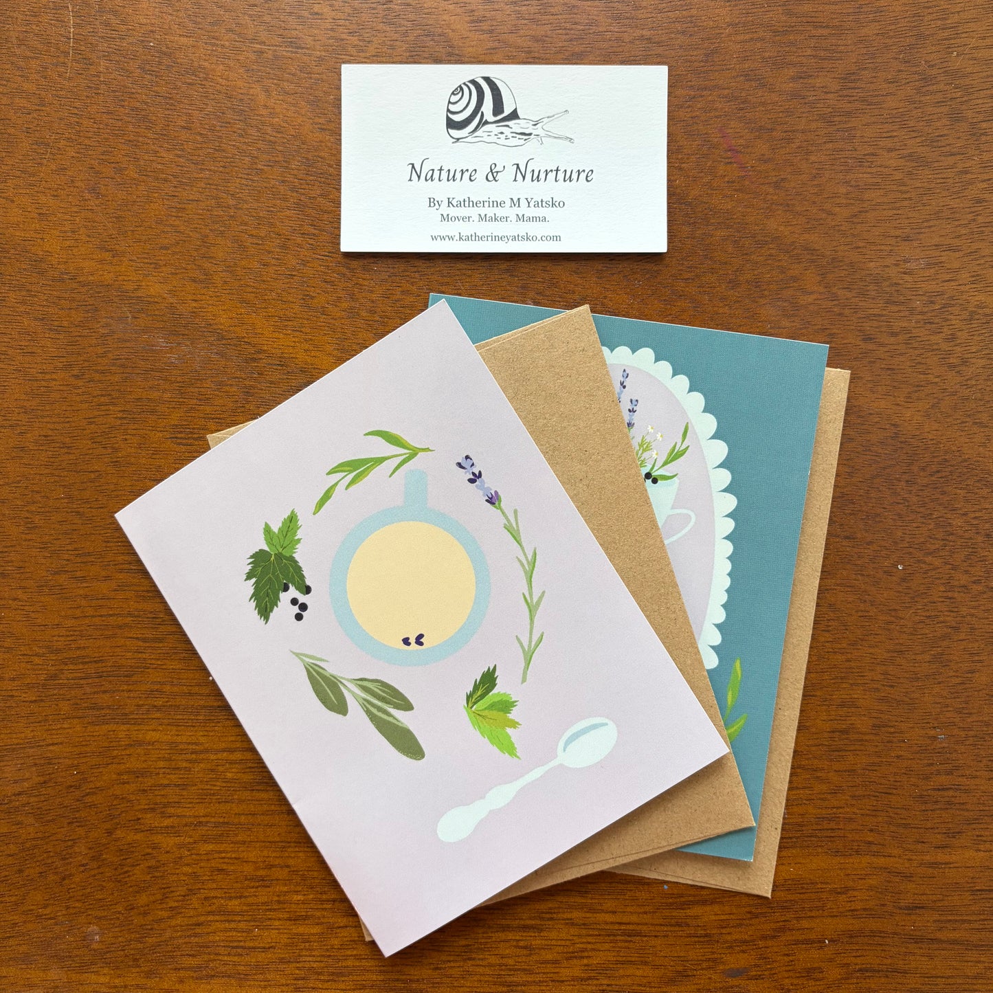Keep It Herbal Single Notecard