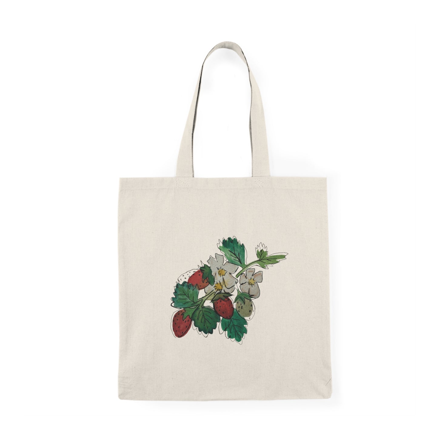 Strawberry Bushes Tote Bag