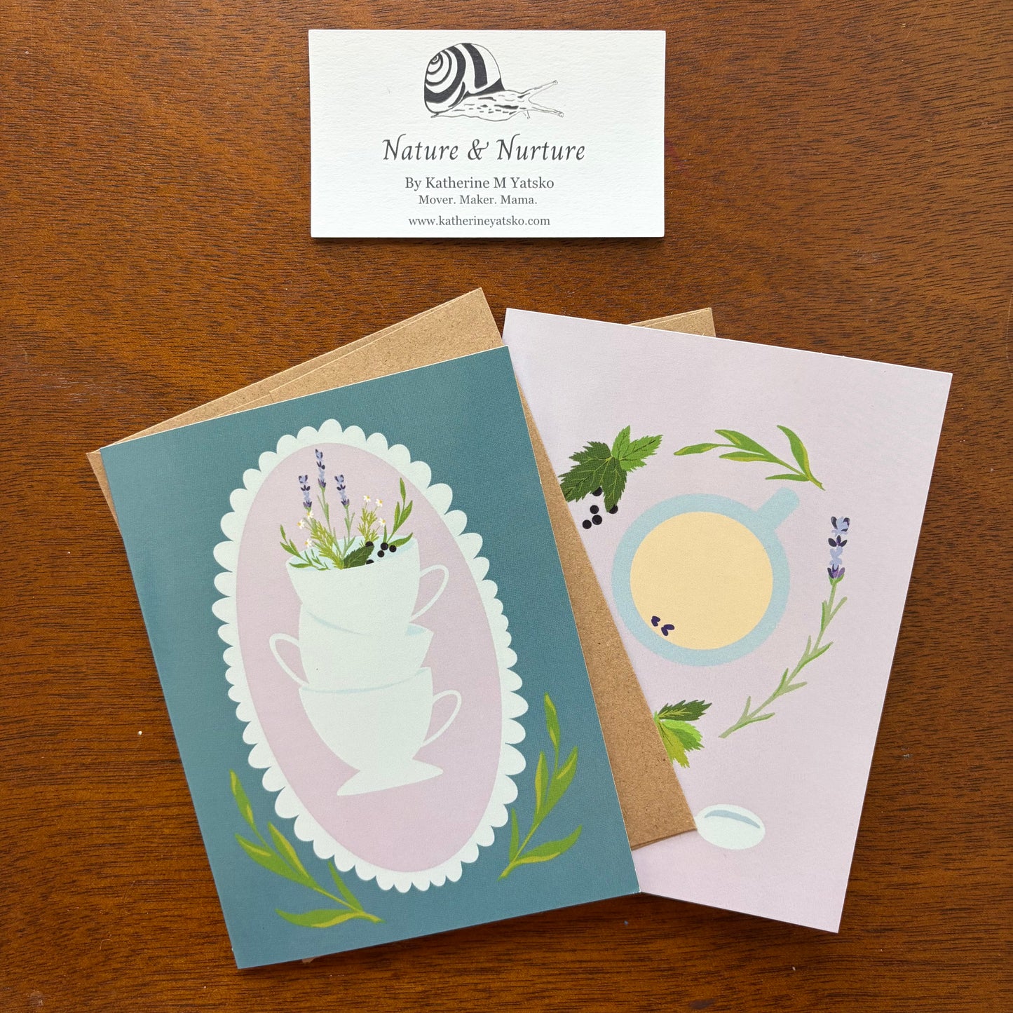 Stacking Up Single Notecard